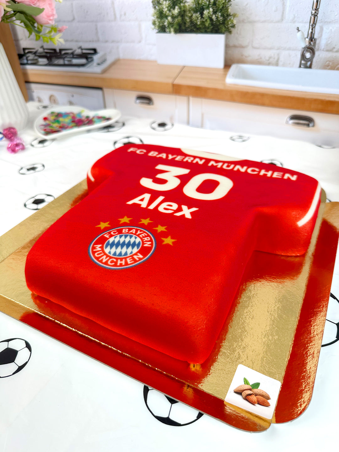 FC Bayern-tröjetårta