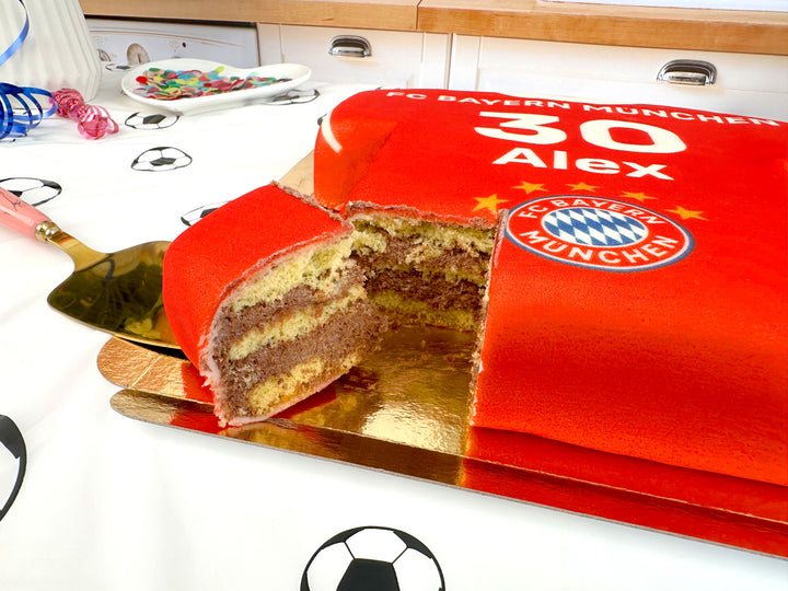 FC Bayern-tröjetårta