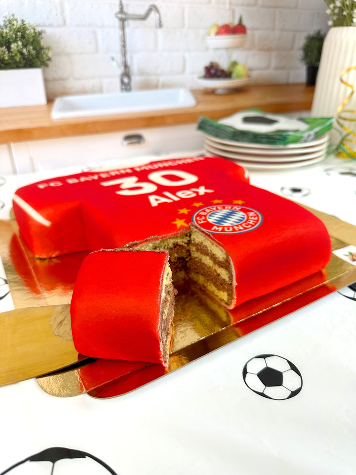 FC Bayern-tröjetårta