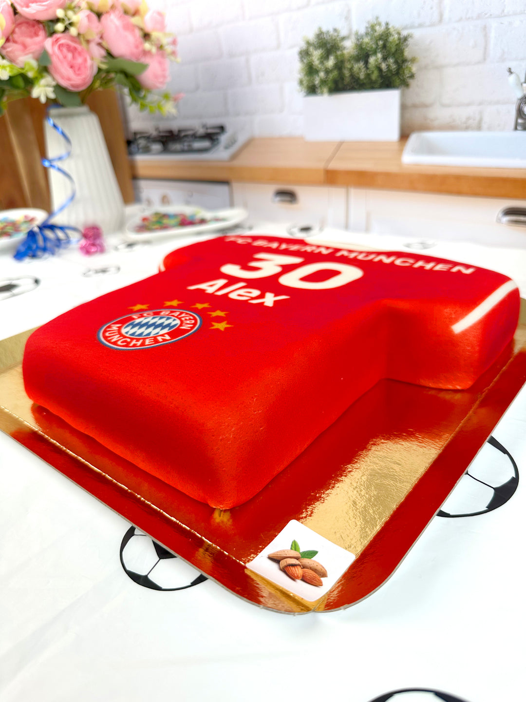 FC Bayern-tröjetårta