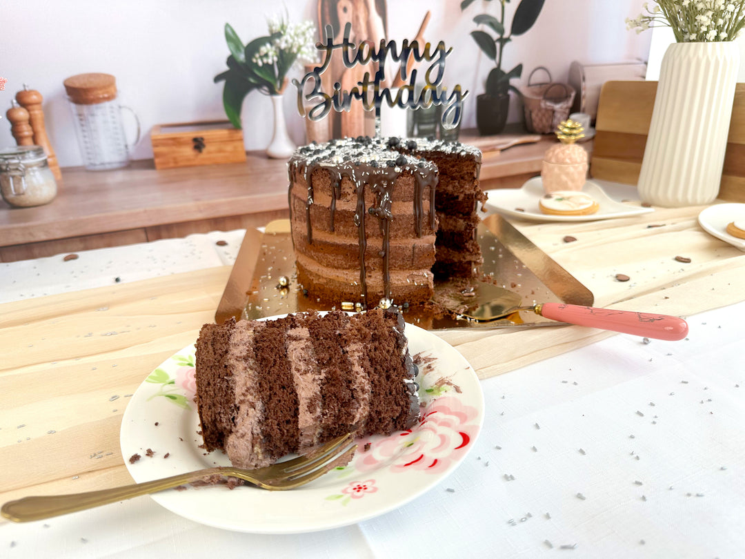 Choklad Naked Cake - olika storlekar