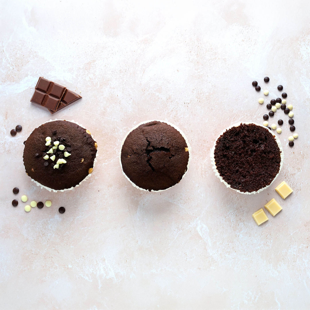 Muffins choklad, 9 st