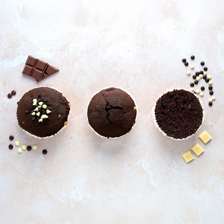 Muffins choklad, 9 st