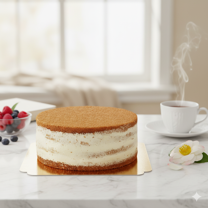 Naken cake vanilj/hallon – olika storlekarNaked Cake Vanilj/hallon
