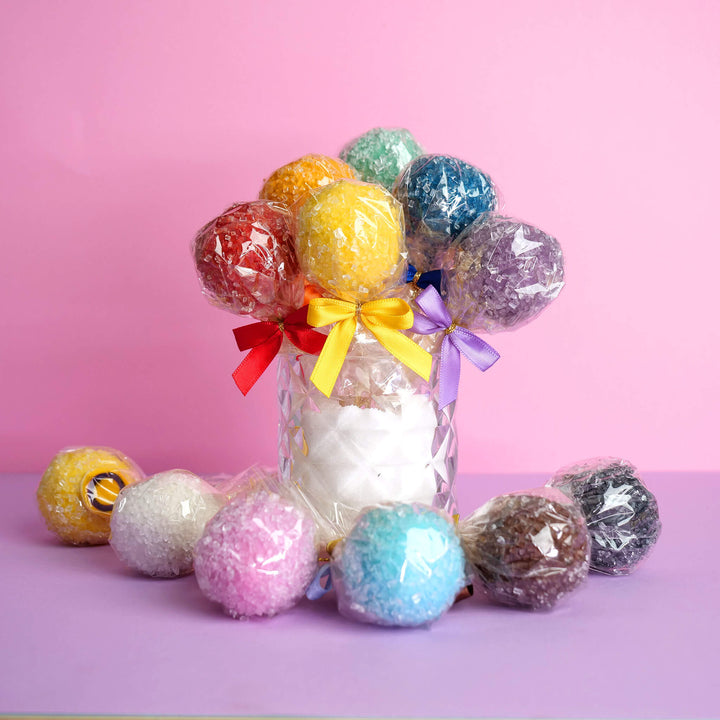 Pride kristall-cake-pops (12 stycken)