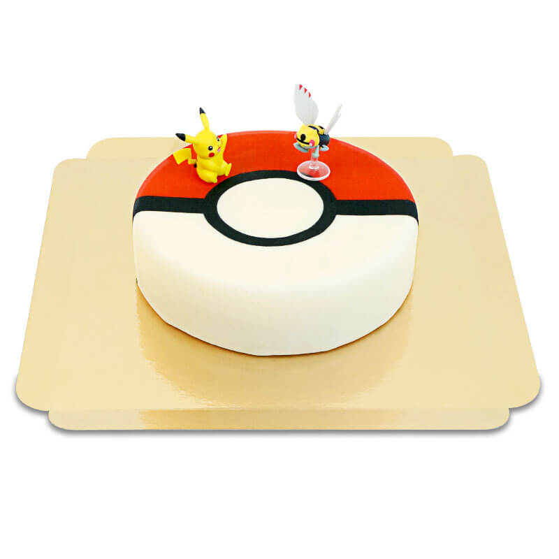 Spelbolltårta med Pokémon®-figur