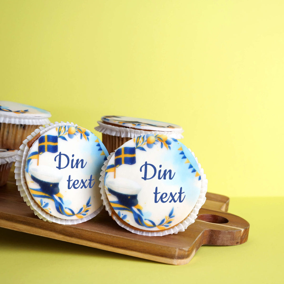 Studenten Cupcakes (9 Stück)