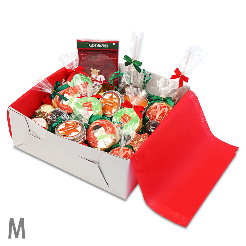 Presentbox med julbakverk