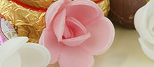Esspapier Rosen pink 3er Set