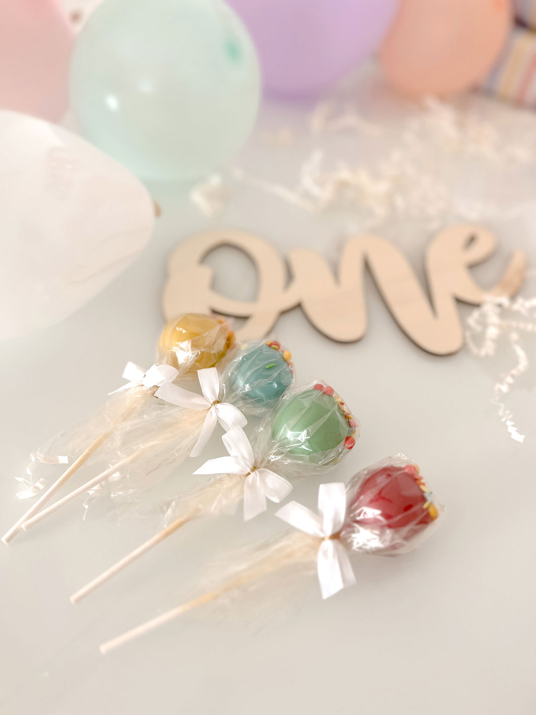 Glada Cake-Pops med Strössel-Konfetti (12 st) 
