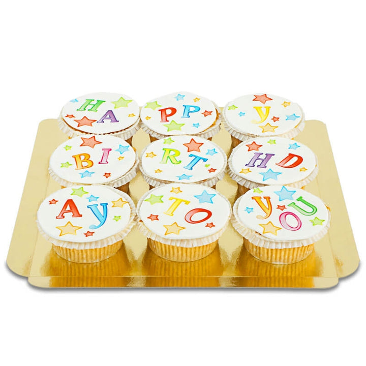 Födelsedag-Cupcakes, 9st