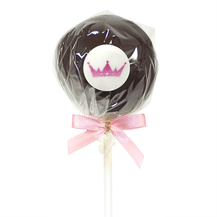 Cake-Pops med Logotyp, Mörk- &amp; Vit Choklad (12 st)