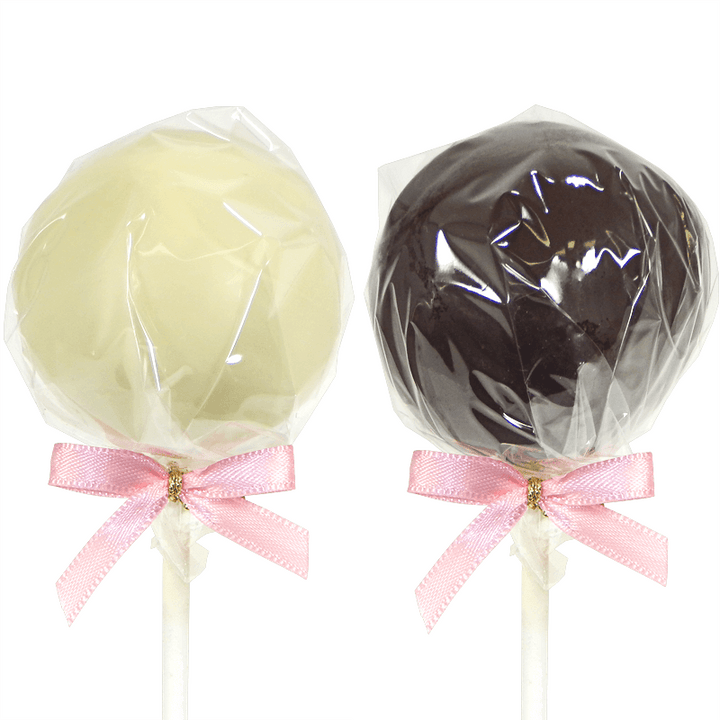 Cake-Pops med Mörk- &amp; Vit Choklad (12 st)