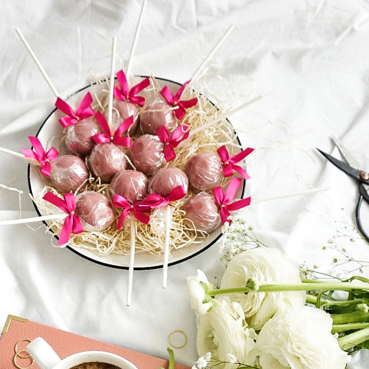 Cake-Pops med Ruby choklad (12 st)