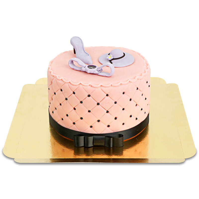 Deluxe Make-Up Cake med färgglada sockerdekorationer