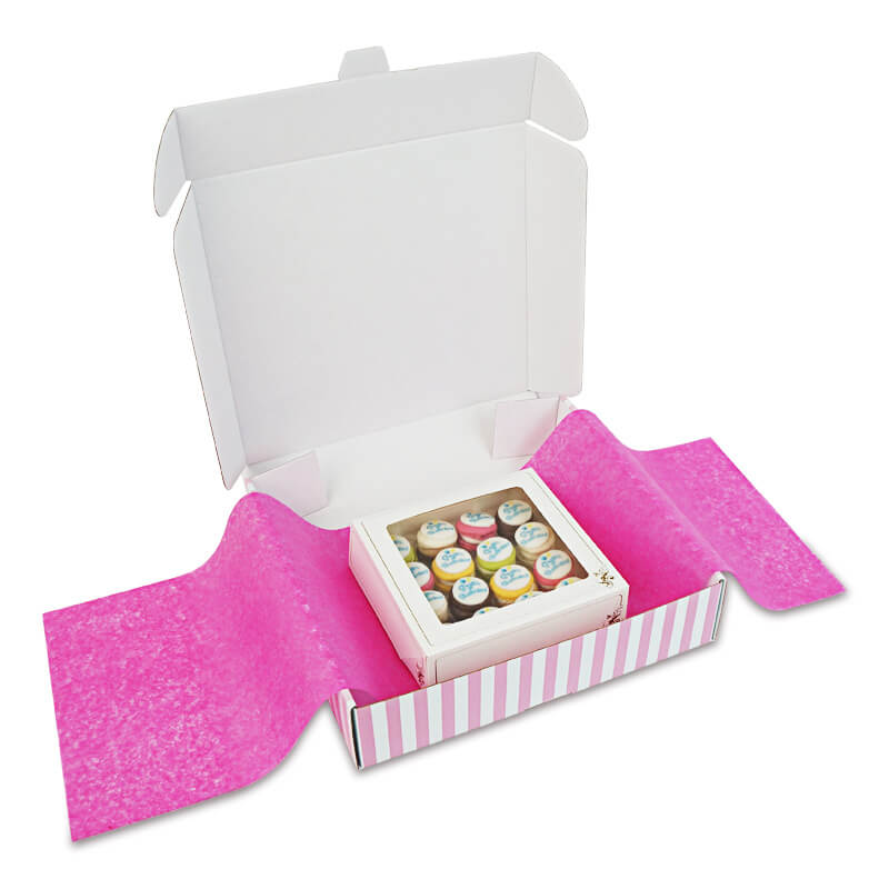 Macarons med studentmotiv (16 st)