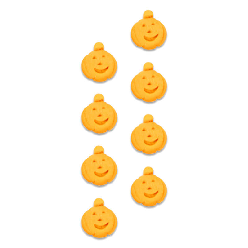Sockerdekoration, pumpor (8 st)