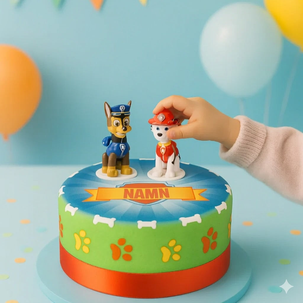 PAW Patrol® på ängtårta