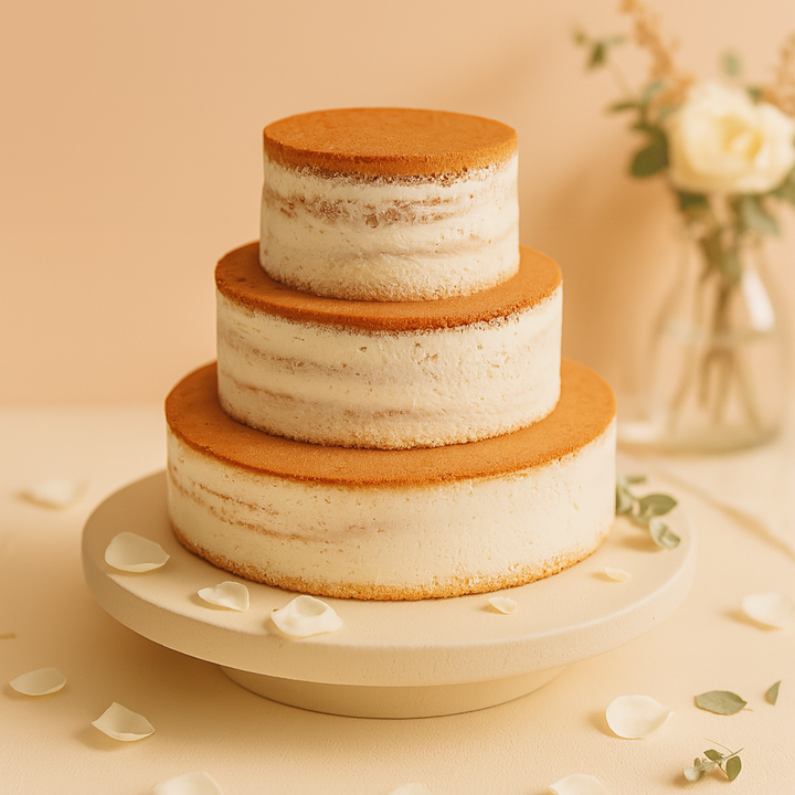 Naken cake vanilj/hallon – olika storlekarNaked Cake Vanilj/hallon