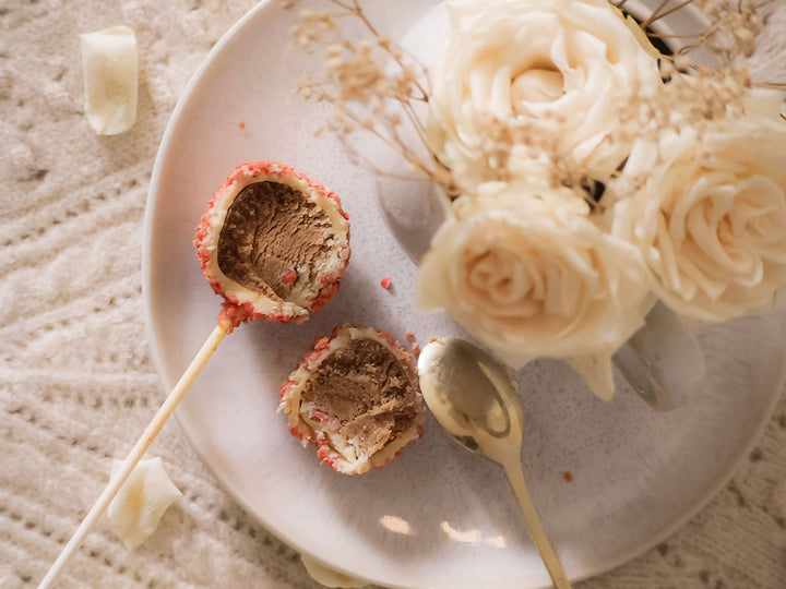 Cake-Pops med Apelsin- &amp; Jordgubbstopping (12 st)
