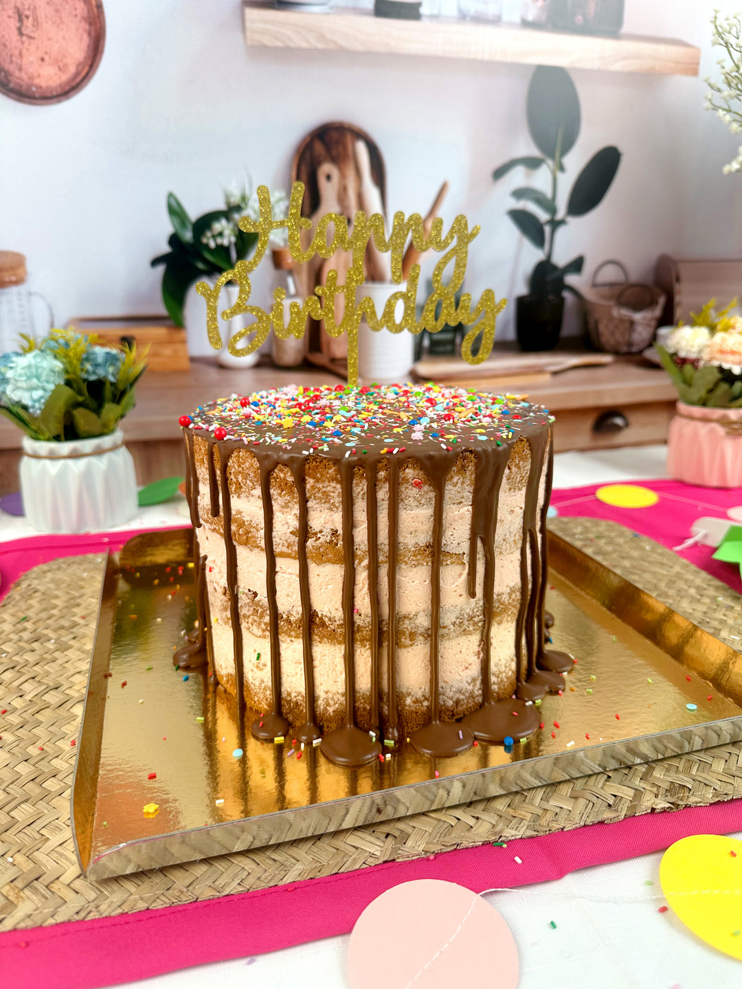 Naken cake vanilj/hallon – olika storlekarNaked Cake Vanilj/hallon