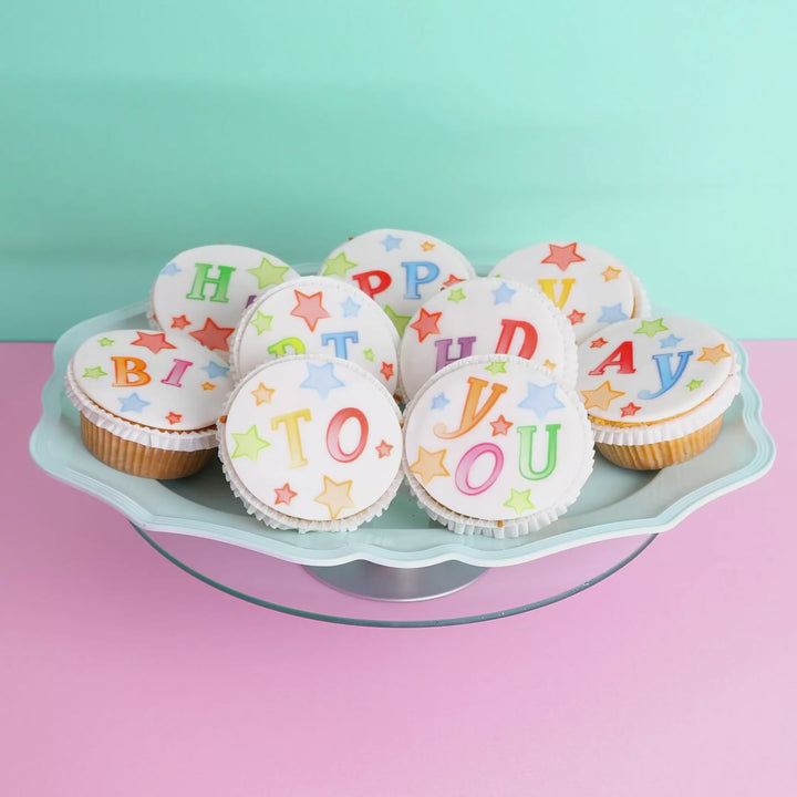 Födelsedag-Cupcakes, 9st