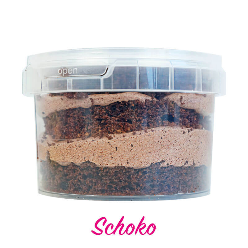 Torte-Geschmacksproben "Schoko-Mix" (5er Set)